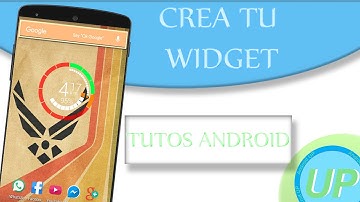 Crea un Increíble Widget para Personalizar tu Android I Colaboración Android Up I
