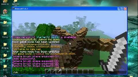 Minecraft How To: Making A Giant Tree With World Edit