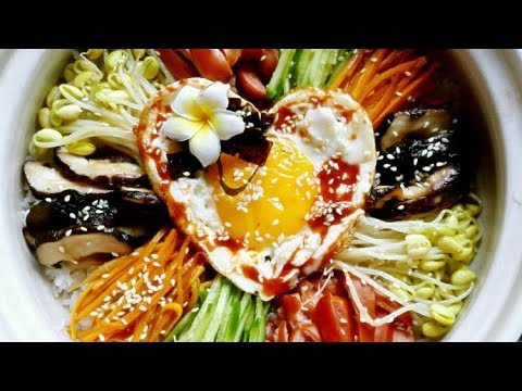 easy-korean-bibimbap-recipe-韩式石锅拌饭