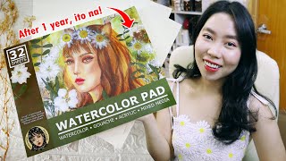 ✨Dear Watercolor Paper by Genelyn Sandaga / VLOG✨