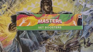 Yeah they're too expensive, but... Commander Masters Set Box #1