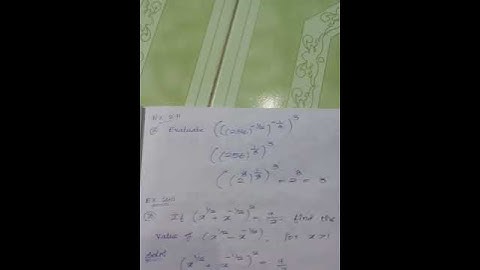 11th Std Exercise 2.11: 2nd sum.