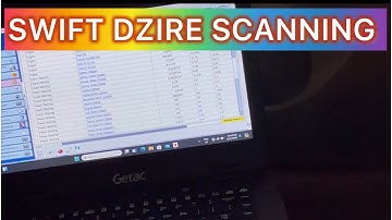 Swift Scanning At Maruti Service Station | Swift Software Update | Technicaldiyvideo | OBD Scanner