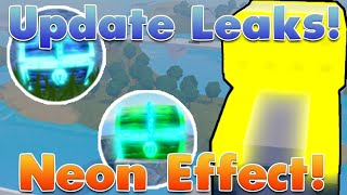 HOW TO GET THE NEON EFFECT! NEW UPDATE LEAKS! (Roblox Noob Army Tycoon)