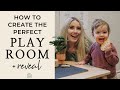INTERIOR DESIGN | 5 Tips for Creating & Organizing the Perfect Playroom | Our Playroom Makeover