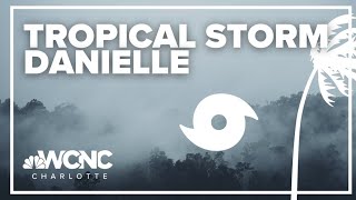 Tropical Storm Danielle forms in the north Atlantic