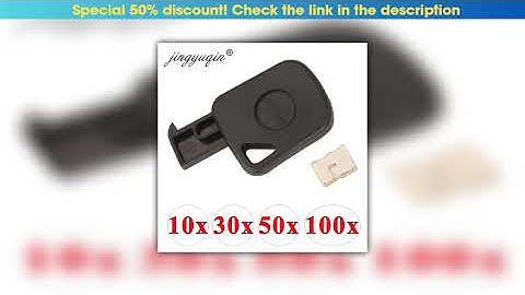 Deal jingyuqin 10/30/50/100pcs NEW Original Universal KEYDIY Transponder Car Key Fob Shell #02Versi