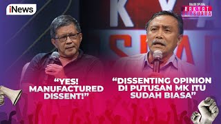 Panas! Andi Mallarangeng Debat Rocky Gerung soal Dissenting Opinion Hakim MK- Rakyat Bersuara 23/04