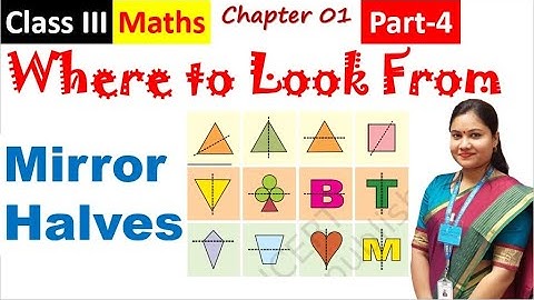 Where to Look From (Part 4) | Mirror Halves | Making a Mask | Math Magic Class 3 Maths Chapter 1
