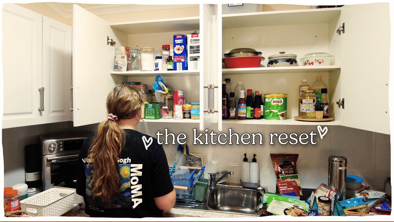 how i’m learning to love cooking again the kitchen reset - YouTube