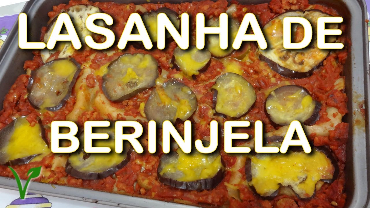 LASANHA DE BERINJELA COM CARNE DE SOJA VEGETARIANA / VEGANA RECEITAS POR FRAN DUTRA