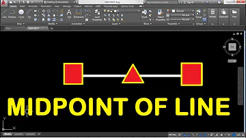 Como mostrar Midpoint no AutoCAD?