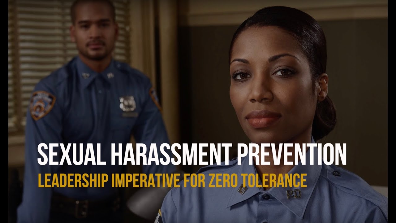 COPS X Tutorial 5: You Get What You Tolerate: Sexual Harassment Prevention for Law Enforcement