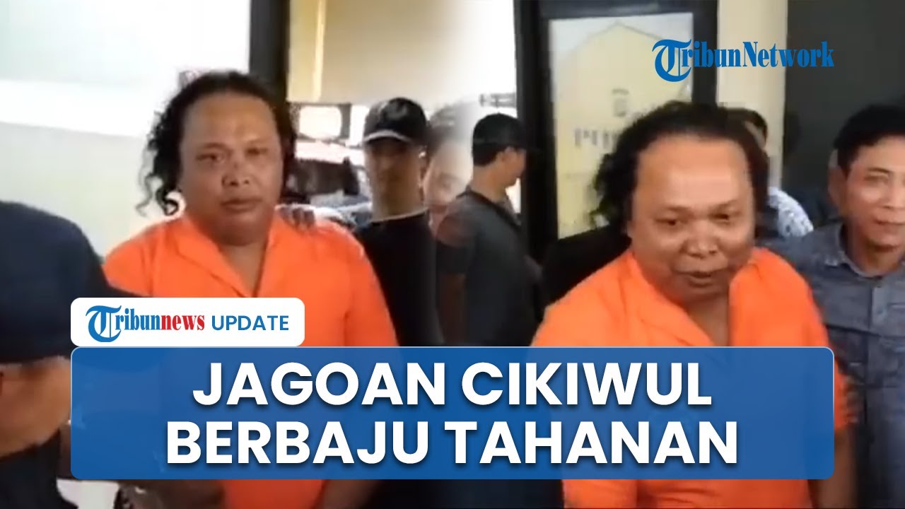 Tampang Jagoan Cikiwul Kicep Pakai Baju Tahanan, Terancam 9 Tahun Penjara usai Palak THR