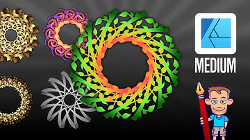 Affinity Designer Tutorial - More Looping Knot Design Variations using Symbols