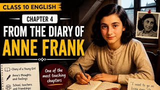 From the Diary of Anne Frank | Full Chapter in 5 Minutes ⏱️ | Class 10 English