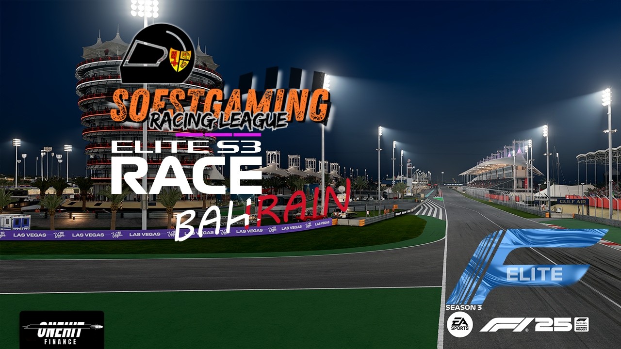 Soestgaming Racing League Elite | Season 3 | Rennen 8 | Bahrain | powered by OneHit Finance