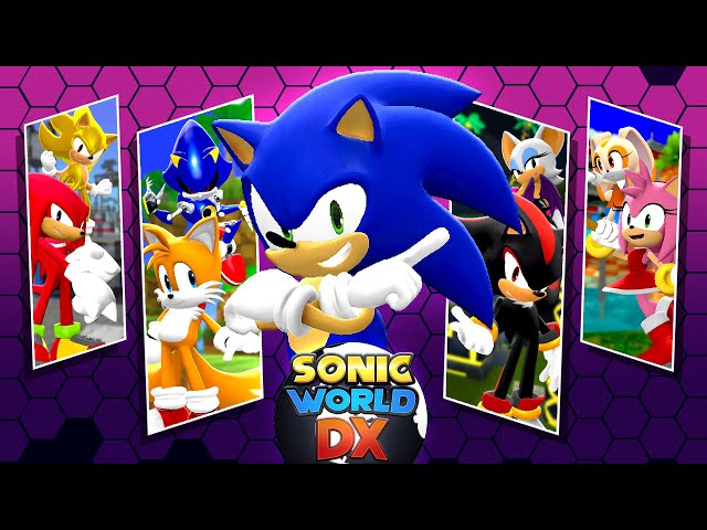 Sonic World - Lost World w/ Darkspine Sonic - Release 6 