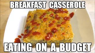 Big Breakfast Casserole  Eating Breakfast on a Budget