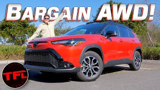 The NEW 2023 Toyota Corolla Cross Hybrid is a Bargain SUV With Some Super Cool Features!