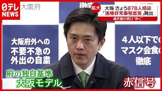 大阪で“過去最多” ８７８人感染…「医療非常事態宣言」発出（2021年4月7日放送「news every.」より）