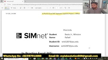 In de praktijk Excel 365: Toepassing Capstone Project 3 - SIMnet | Courtyard Medical | Excel Caps...