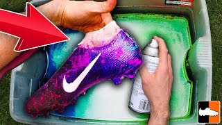 How To Hydro Dip For Football!