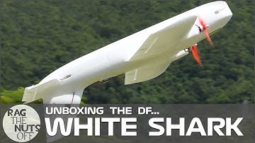 Unboxing the DF White Shark Twin FPV RC Plane