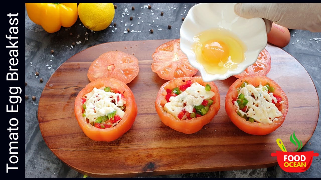 Just put an egg in a tomato and you will be amazed! Breakfast / Quick