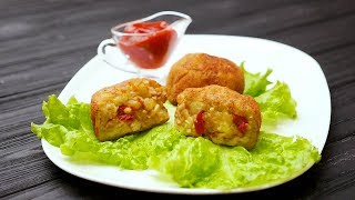 Картофельные шарики с курицей - Рецепты от Со Вкусом Картофельные шарики с курицей - Рецепты от Со Вкусом
