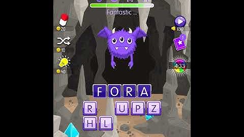 Word Monsters Level 285 Answers Solved Walkthrough Solution