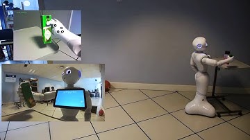 Pepper Robot: Grasping, Person detection and navigation with obstacle avoidance
