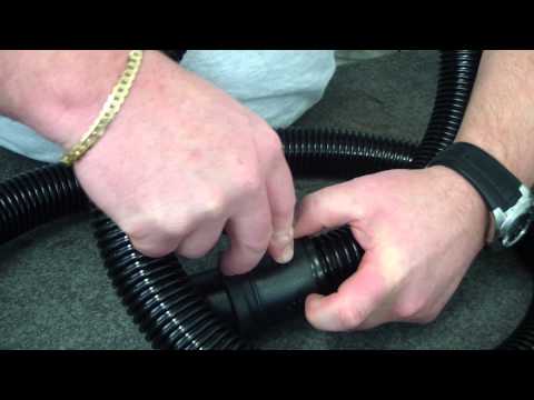 How to change a vacuum hose machine end