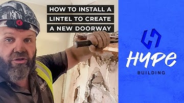How to Install a Lintel to Create a New Doorway