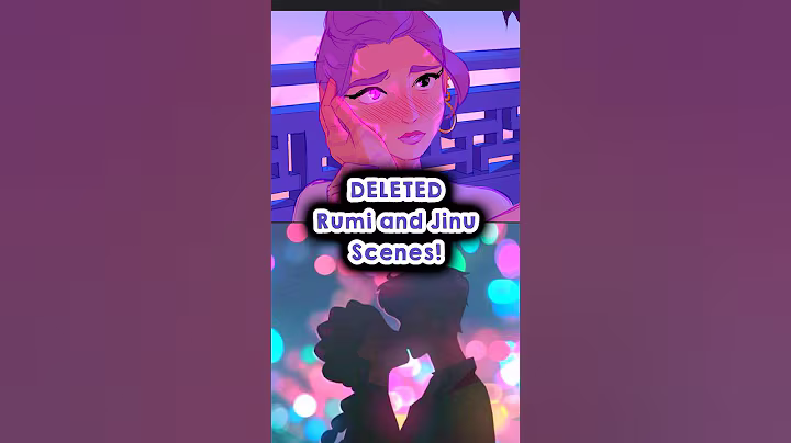 EVERY Rumi and Jinu DELETED Scenes!💜 #Kpop demonhunters #netflix #shorts