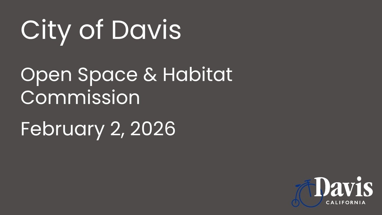 Open Space and Habitat Commission - February 2, 2026
