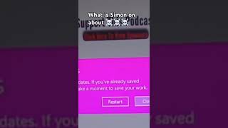 what is Simon waffling about #simon #memes #fyp #viral