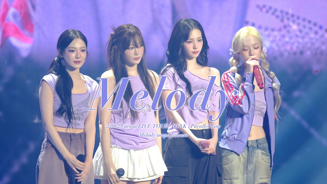 [8K] 240629 목소리(Melody) 에스파 직캠 (aespa fancam) | aespa LIVE TOUR - SYNK : PARALLEL LINE