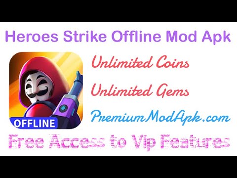 Heroes Strike Offline Mod Apk V49 Unlimited Money Youtube