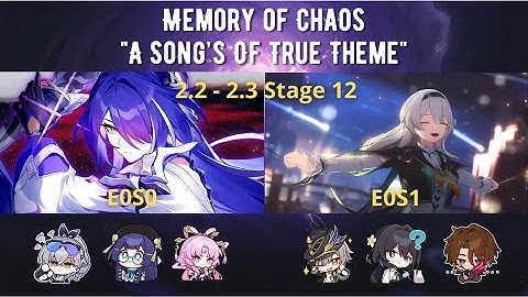 Hypercarry Acheron E0S0 & Firefly SuperBreak E0S1 | MoC Stage 12 | Honkai Star Rail 2.3
