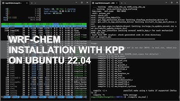 Install WRF-Chem 4.4 and KPP on WSL Ubuntu-22.04