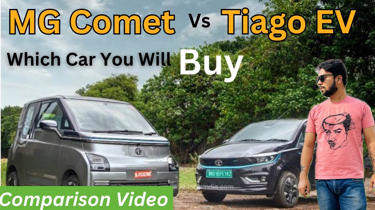 MG Comet Vs Tata Tiago EV || Detailed Comparison