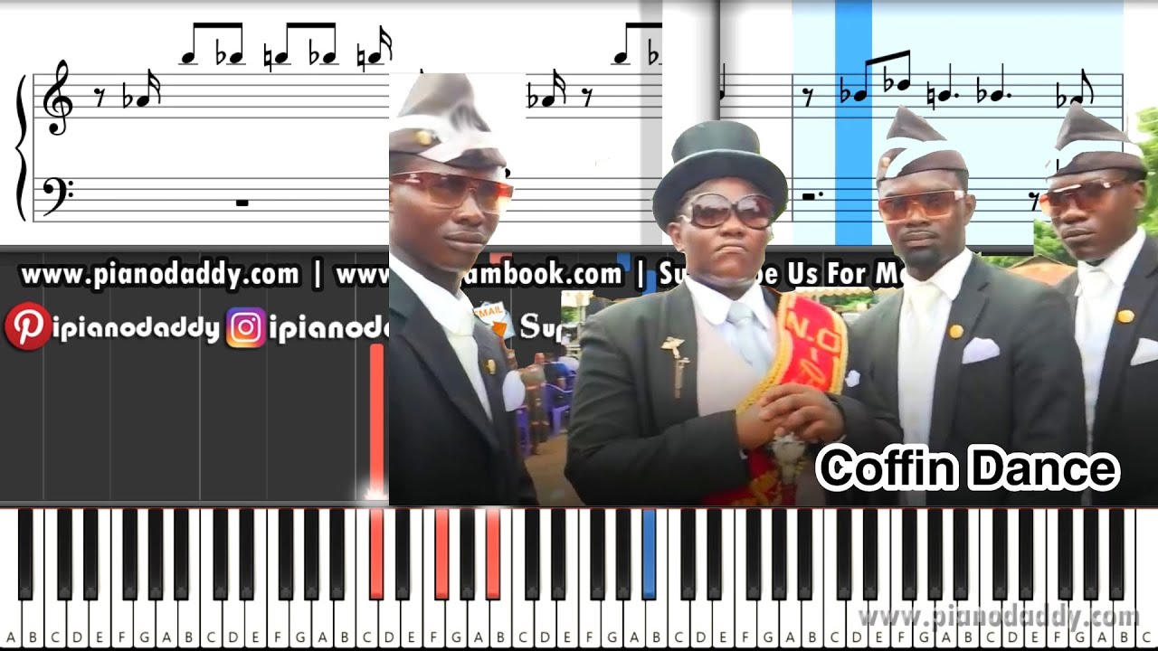 Available notes. African Coffin Dance Piano Notes. Coffin Dance na Piano Sami Gromki.