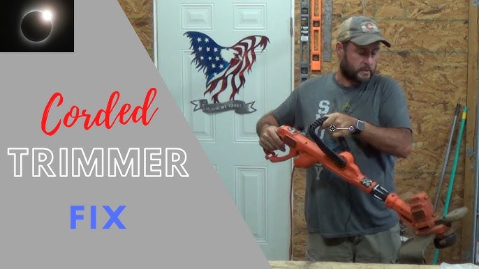 Black and Decker String Trimmer Repair - How to replace the Dowel Pin 