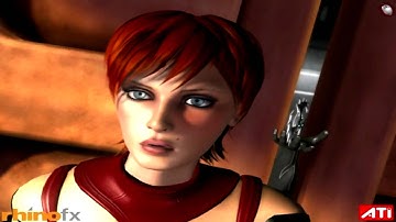 ATI X800 Real-Time Demo - Double Cross ATI HD4670 PCS 1Gb DDR3 AGP