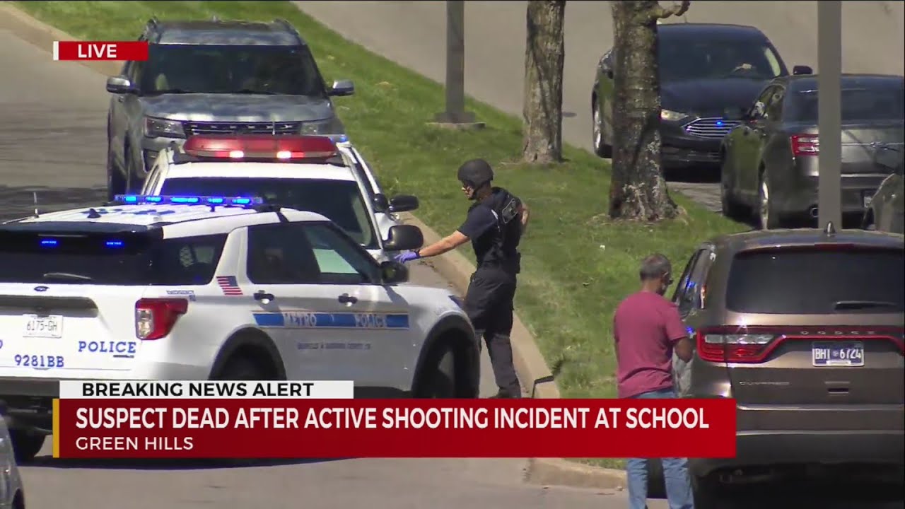 Active shooter incident reported at Nashville school; suspect dead