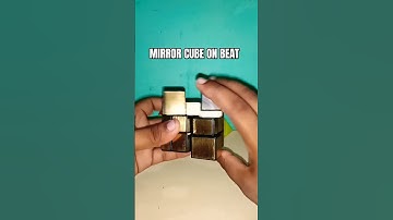 Mirror Cube Solve in Just 4 Moves! 😱🔥 | #shorts