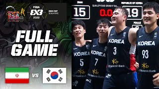 Iran v Republic of Korea | Men | Full Game | FIBA 3x3 Asia Cup 2022