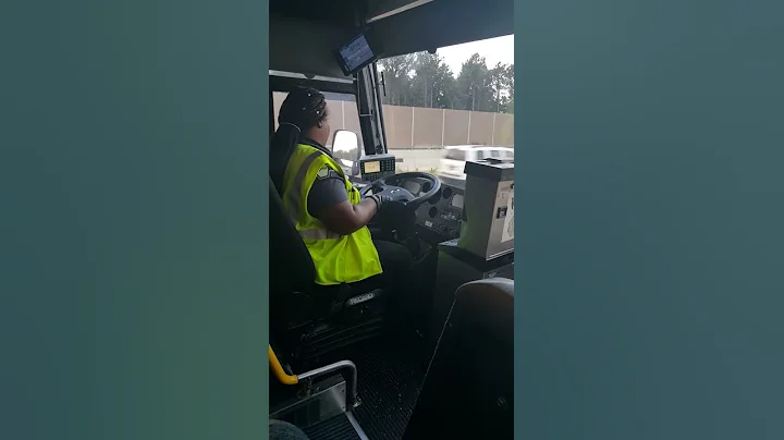 Bus driver almost causes accident pulling over on ...