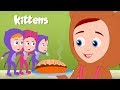 Three Little Kittens | Schoolies Cartoon | Nursery Rhymes For Kids